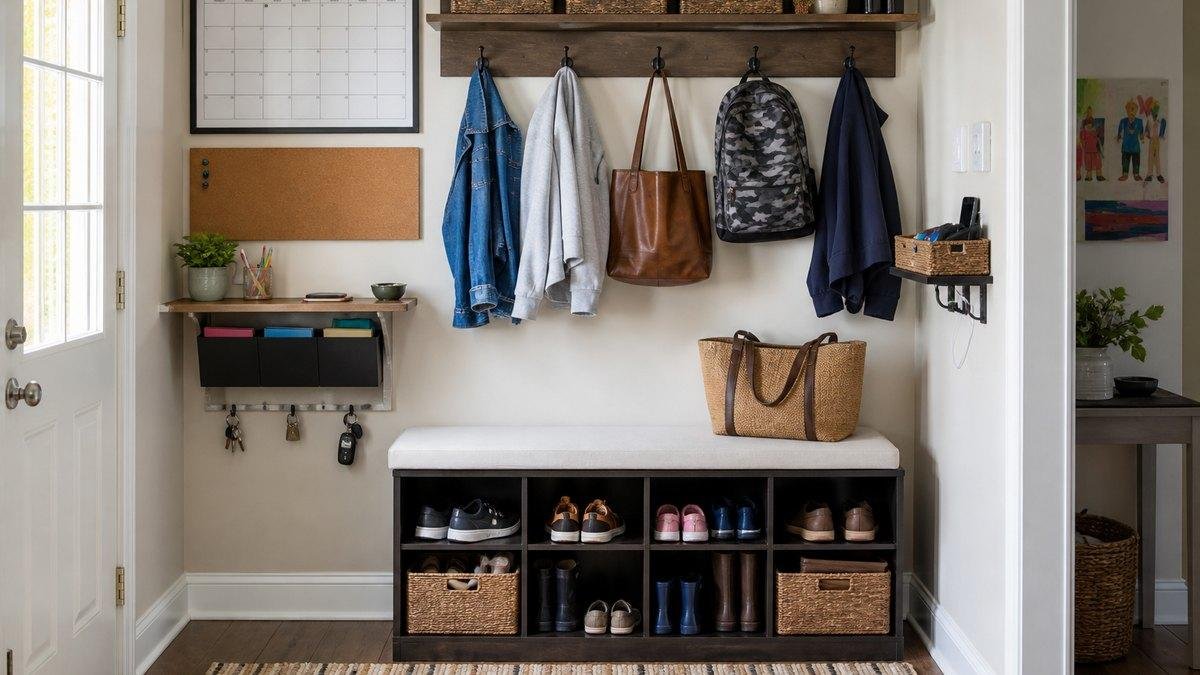 Mudroom Organization Ideas for Small and Large Spaces